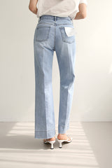 エミリージーンズ / EMILY JEANS / STRAIGHT DENIM PANTS