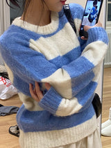 ヒンメルストライプニット