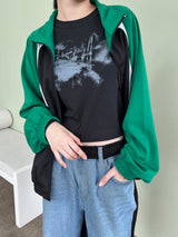 ペッパージャージジップアップ/pepper jersey zip-up