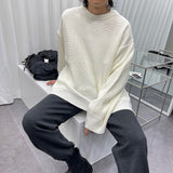 BL サイドジップアップニット/BL Side Zip-Up Knitwear (4 colors)