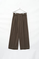 Oriental Rope Wide Trousers (2color)