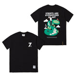 GOLF STANDARD FIT T-SHIRTS BLUE / BLACK (6550376120438)