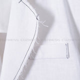 90's リネンデッキステッチオーバーサイズジャケット / 90's Linen Decki Stitch Oversized Jacket (2 colors)
