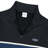 DOT LOGO EMB HALF ZIP-UP