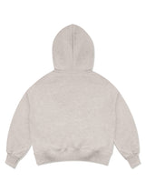 Women's Crop Bear Friends Embo Embroidered Hooded OatmealNavy(FCB3TS359W)