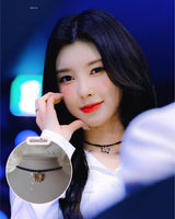Lovely Ribbon Choker Necklace - Gold (Kep1er Dayeon Necklace)