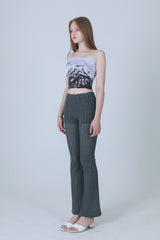 マウンテンチューブトップ/MOUNTAIN TUBETOP [GREY]