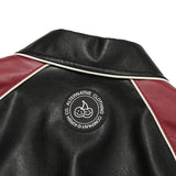 ドゥードゥルチェリースタジアムクロップジャンパー ／DOODLE CHERRY STADIUM CROP JUMPER [BLACK]