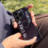 マイカラーケース / My Color Case (Black Slim Hard)