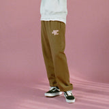 SELLER LOGO SWEATPANTS BROWN(CV2BFUPA00A) (6685215162486)