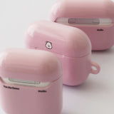 ハード airpods ケース 'ストロベリーフレーバーミルク'