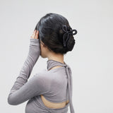 グレイシーリボンヘアクリップ