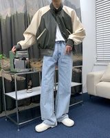 ソルトライトワイドデニムパンツ / SI Salt Light Blue Long Wide Denim Pants (1 color)