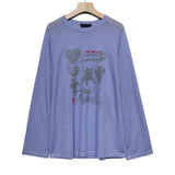 バットピアプリントTシャツ (4 color)