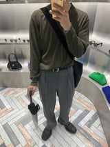 ロッテンツータックワイドスラックス