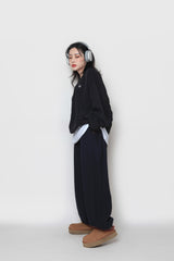 アノラックウォームアップストリングスウェットシャツ / Anorak Warm-up String Sweatshirt