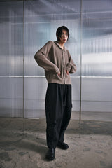H-T CARGO BALLOON SWEAT PANTS (Black) / カーゴバルーンスウェットパンツ