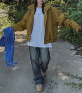 (UNISEX)オンアンドルーズフィットスリット長袖