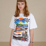 クラシックレーシングハーフTシャツ / Classic Racing Half T-shirt (2color)