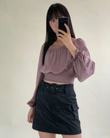 Collection 21fw - Dark Vader Mini Skirt (6614899196022)
