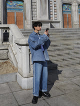 2 Low Reverse Denim Pants (2color)