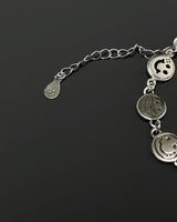 スマイルチェーンブレスレット / smile chain bracelet (925silver)