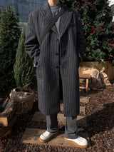ASCLO Power Shoulder Stripe Coat (2color)