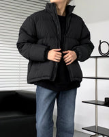 ミニマルデイリーショートパデッドジャケット / [Unisex] Minimal Daily Short Padded Jacket (11 colors)