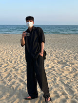 パーフェクトリネンデニムパンツ / PERFECT LINEN DENIM PANTS(2COLOR)