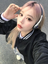 Daily Hip Crop Varsity Jacket