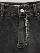 FOLD DENIM-BLACK