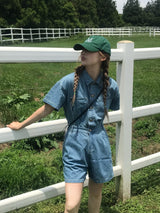 Marina denim jumpsuit 