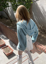 フードボレロカーディガン / Hooded bolero cardigan