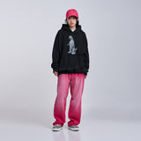 DIN2LS CREATURE HOODIE (PINK)