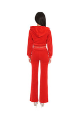 ベルベットフレームフーディージップアップ  / Velvet Flame Trackpants (4168740339830)