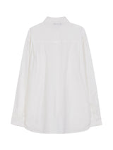 イエロータップオーバーサイズシャツ/YELLOW TAP OVERSIZED SHIRT WHITE