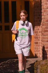 レディースインフィニティカレッジスウェットショートパンツ / Woman Infinite College Sweat Shorts