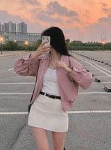 [Bellide made] Bubble Hidden Cropped Field Jacket