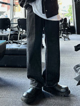 ペニーストレートワンタックデニムパンツ