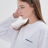 Check logo long Sleeve T54 White (6614928064630)