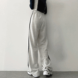 ミート2ラインバンデッドウエストトレーニングパンツ / Meat Two-Line Banded Waist Training Pants