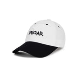 Scribble Two Tone 5panel Cap White