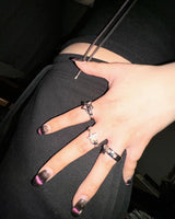 [Red Velvet Irene/Sevenus Heejae/Babyzoo] Silver star all over ring