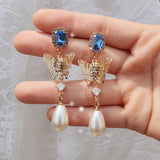 バタフライクイーンピアス / Blue Butterfly Queen Piercing