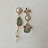 ザビーアンドザフレッシュグリーンガーデンピアス / The Bee and the Fresh Green Garden Piercing