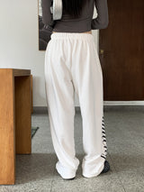チャレンジピグメントレタリングワイドコットントレーニングパンツ / Challenges Pigment Lettering Wide Cotton Training Pants