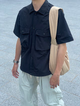 バロン ワンタックナイロンパンツ