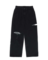 ムパナイフカッティングデニムパンツ / Mupa Knife Cutting Denim Pants (2color)
