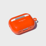 [AirPods] レッドオレンジシェル