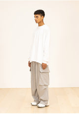 ディビジョンワイドカーゴパンツ/DIVISION WIDE CARGO STRING PANTS